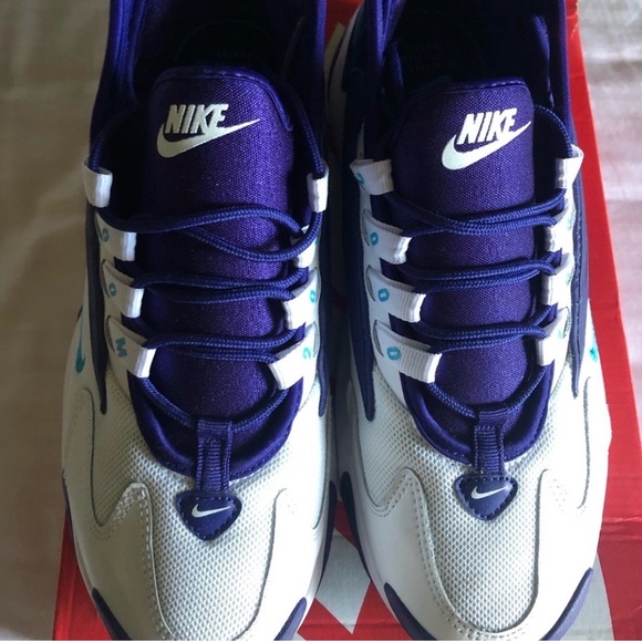 Nike Zoom 2K Men’s Sneakers – White/Navy – Size 9.5 - Picture 3 of 4